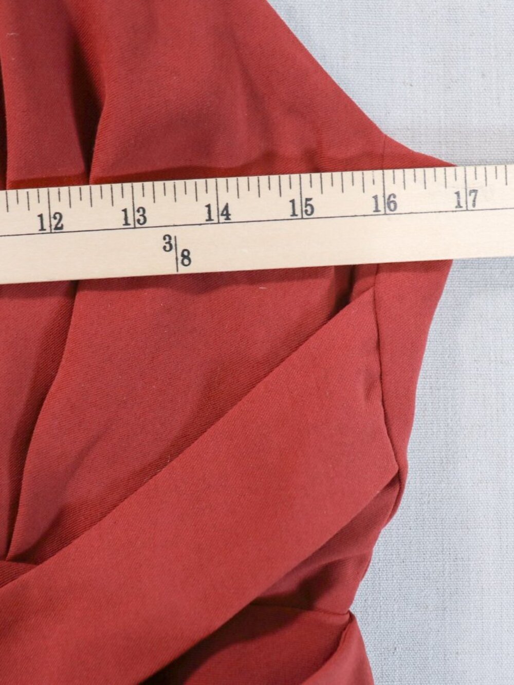 LuLu's Cross Your Heart Wine Red Skater Dress XL Burgundy Fit & Flare Mini - Picture 10 of 14